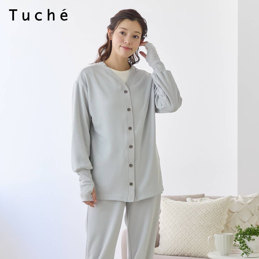 裏ボアフリース ２WAYカーディガン